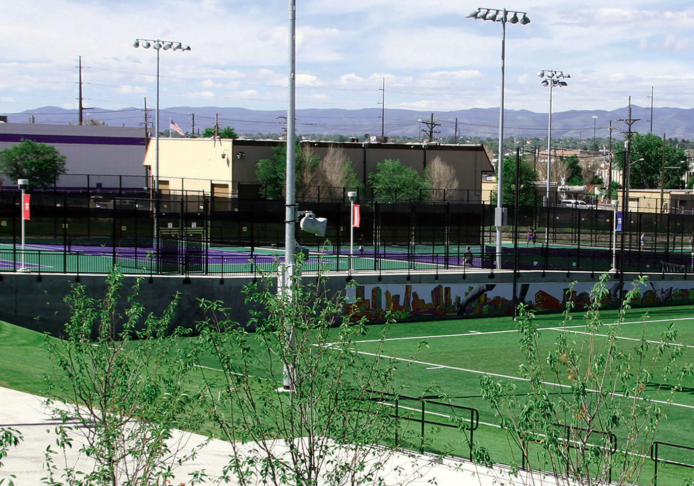 MSU Regency Athletic Complex completed tennis courts